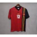 Spain 1996 Home Red Soccer Jersey